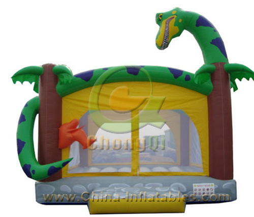 dinosaur inflatable bouncer